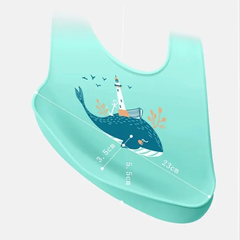 Waterproof Baby Bibs  Cute, Comfortable, and Practical Feeding Accessory for Babies