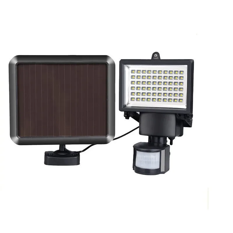 Solar Wall Light with Separate Panel.