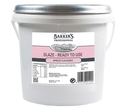 GLAZE APRICOT READY TO USE 5KG (BARKERS 74622)