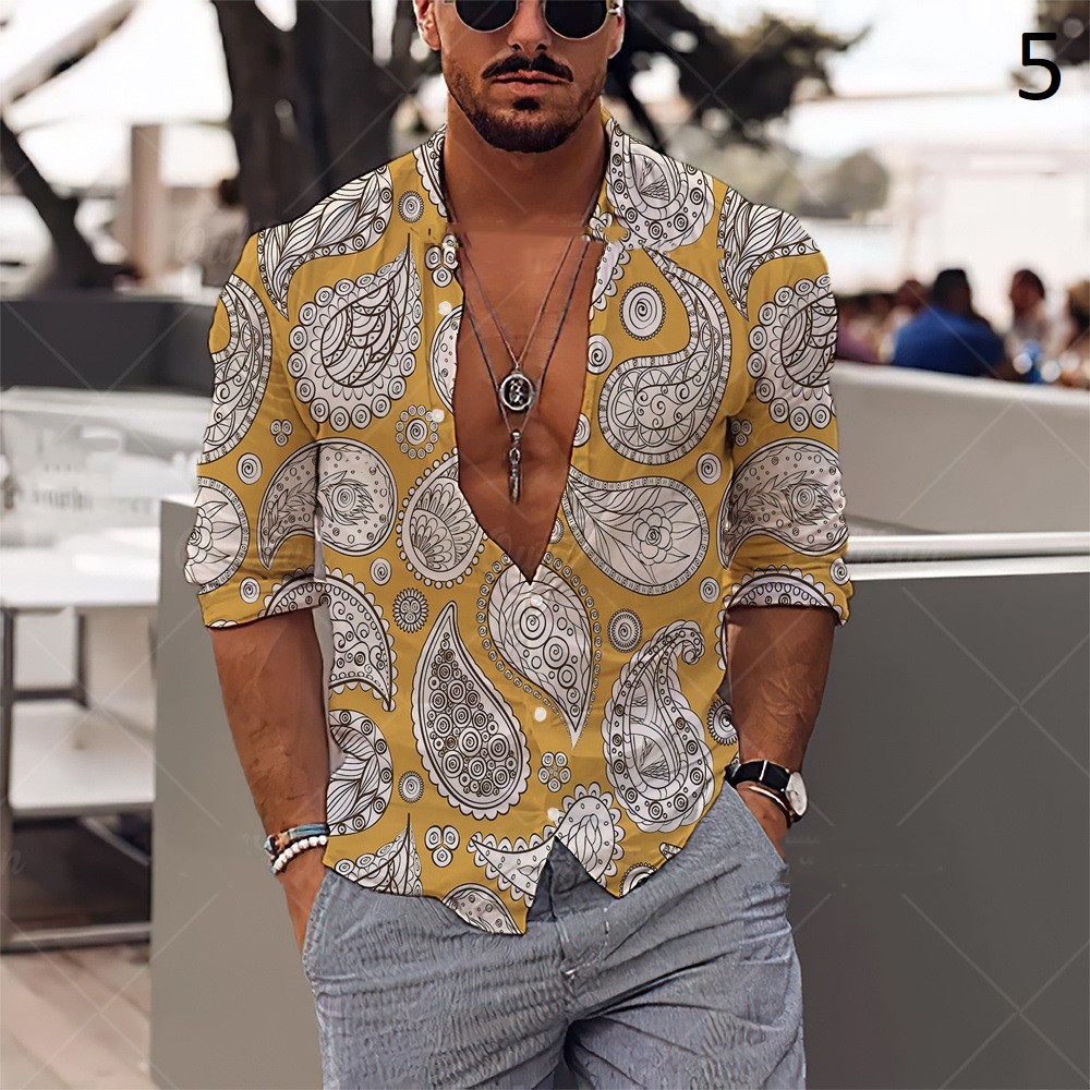 Men's Urban Print Spacious Tee