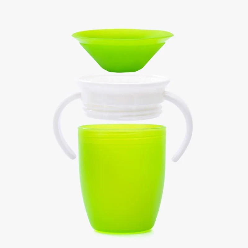 Baby Water Cups 360 Degrees Rotated  Leakproof Learning Drinking Cup for Infants