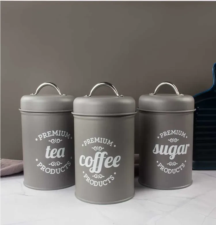 Coffee Tea Sugar Canister Set