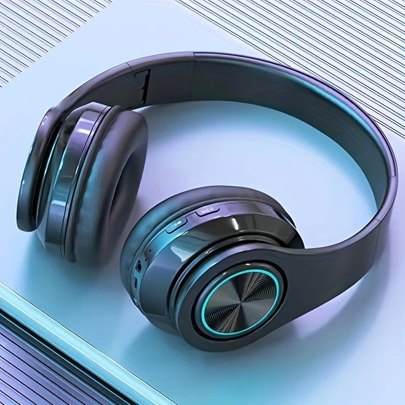 Wireless Headphones with Plug-in  Wired and Wireless Multifunctional Use for Ultimate Audio Flexibility