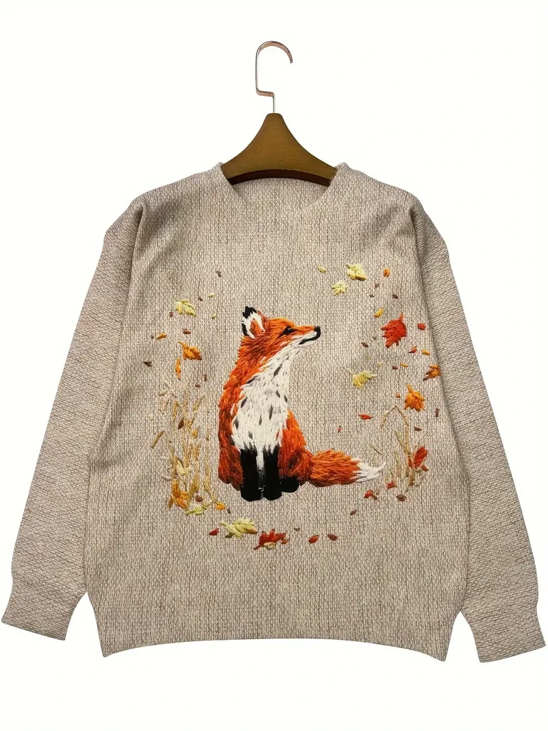 Fox Sweater Womens