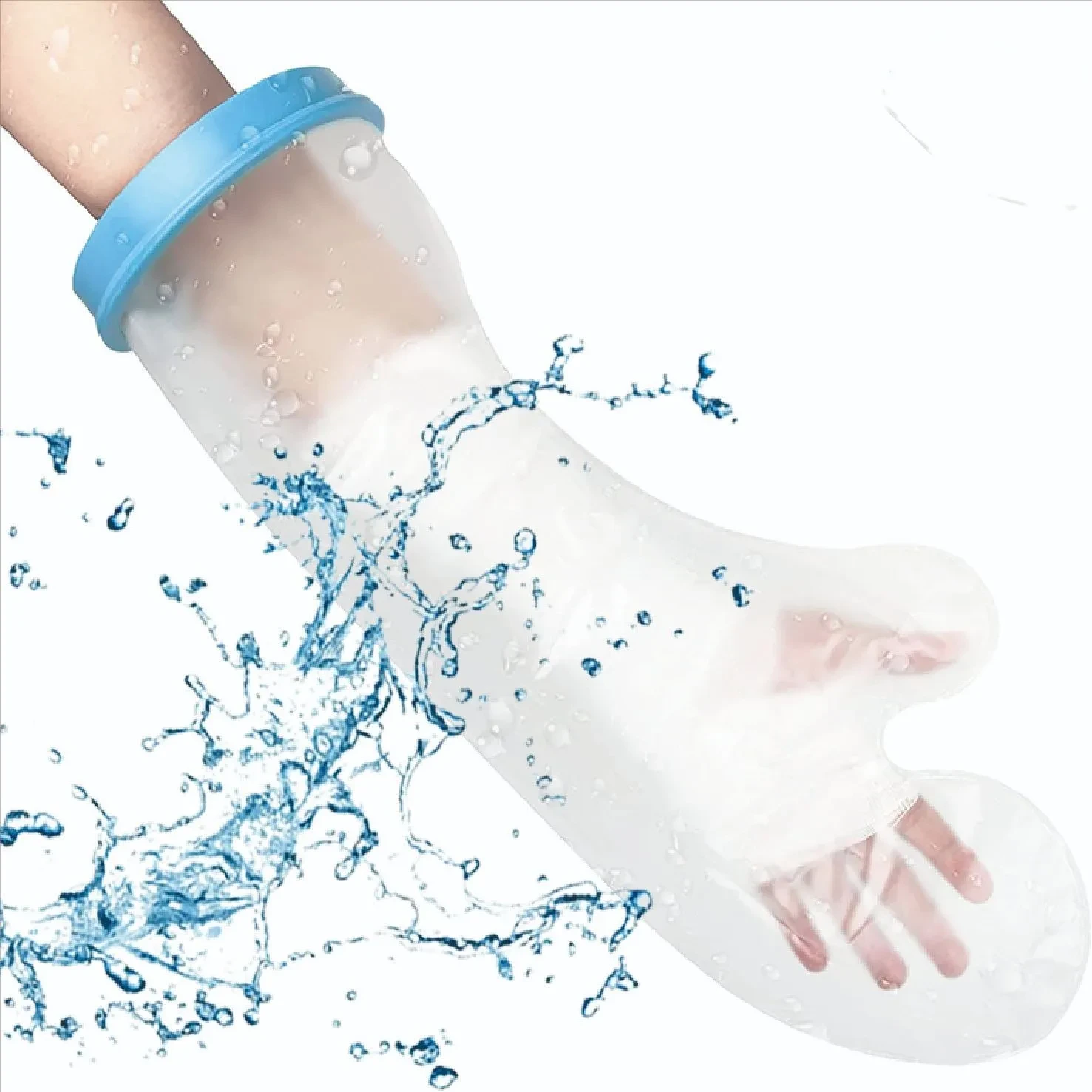 Fracture Cast Bath Wound Waterproof Foot Cover