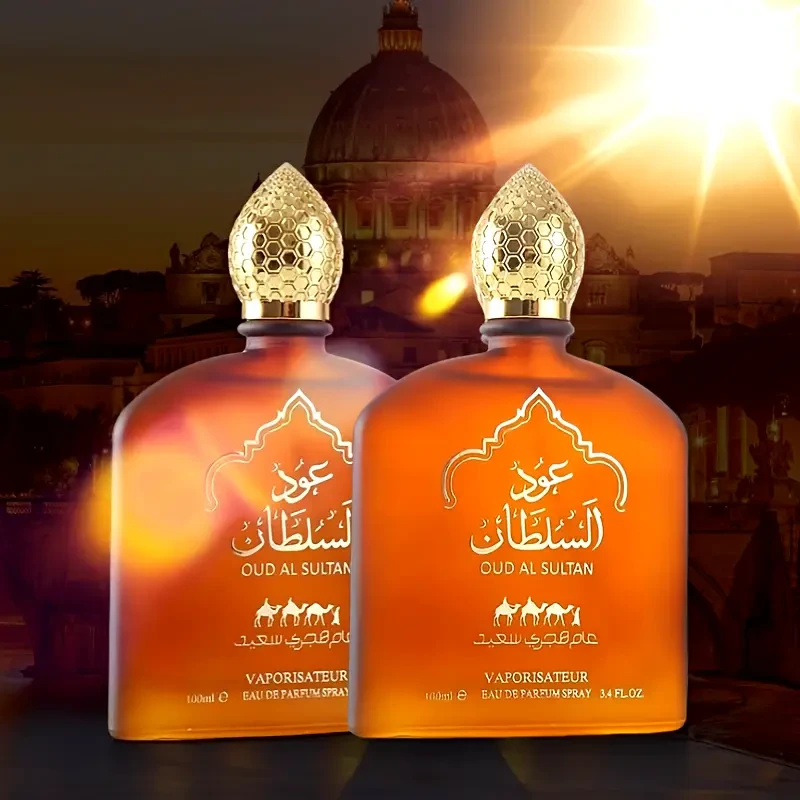 100ml Oud Al-Sultan Long-Lasting Mens Cologne Perfume