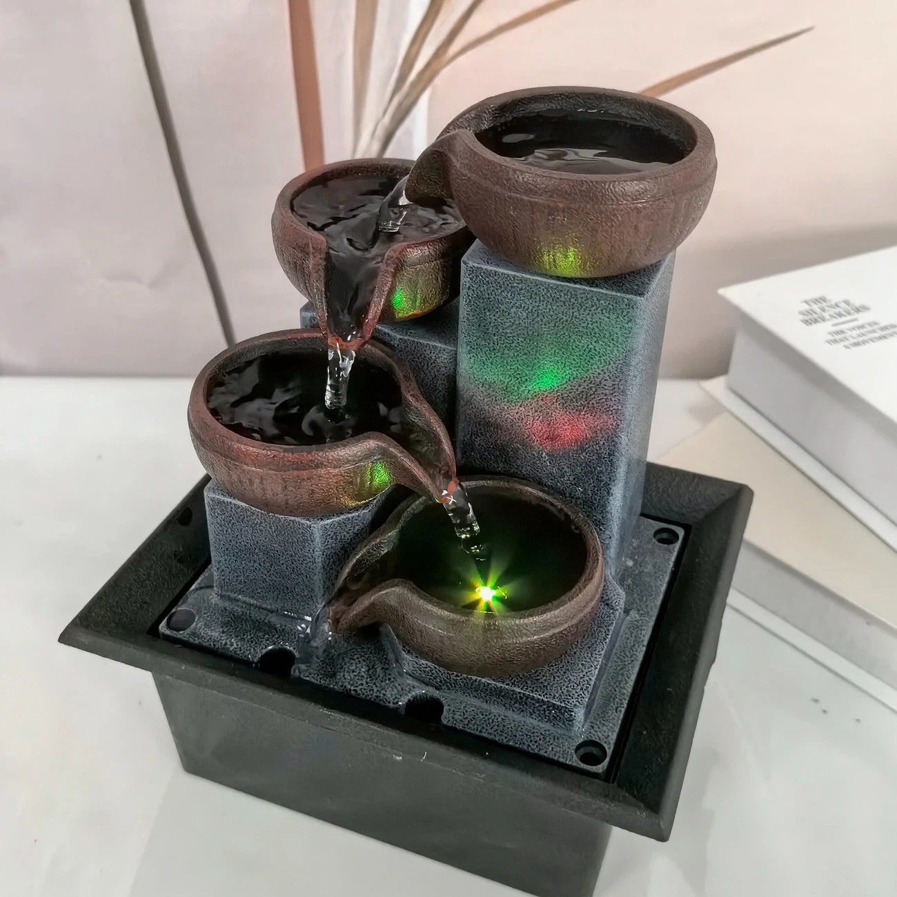 3-Tier USB Powered Desk Fountain