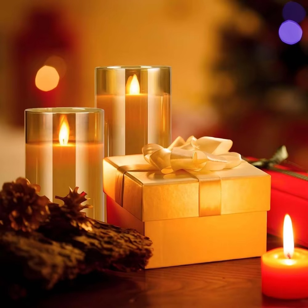 Unmatched Flameless Candles - Set of 3