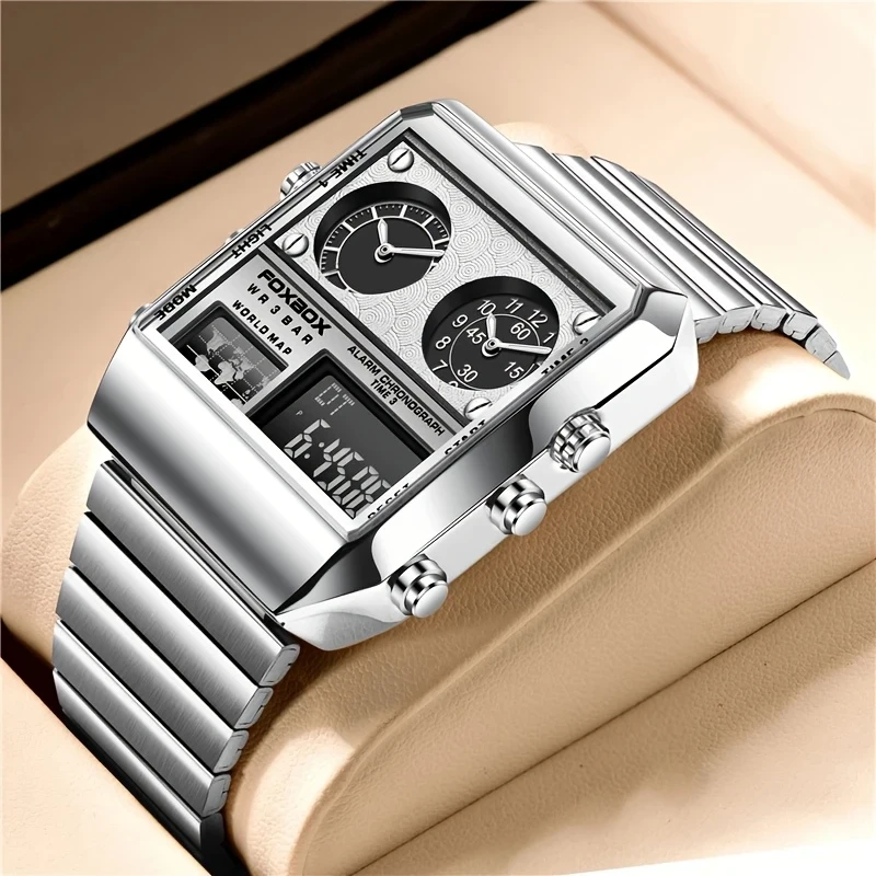 LIGE Luxury Fashion Men's Electronic Watch
