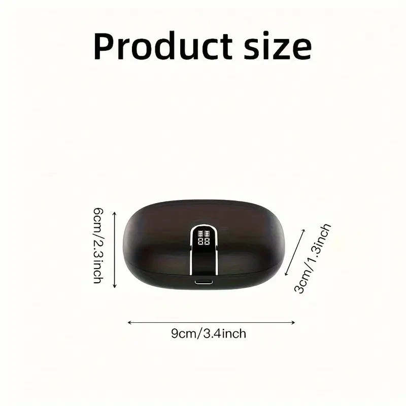 90H Wireless Earphones - Long-Lasting Sound with ENC Noise Cancellation, 3D Deep Bass, and Secure Fit Earhooks