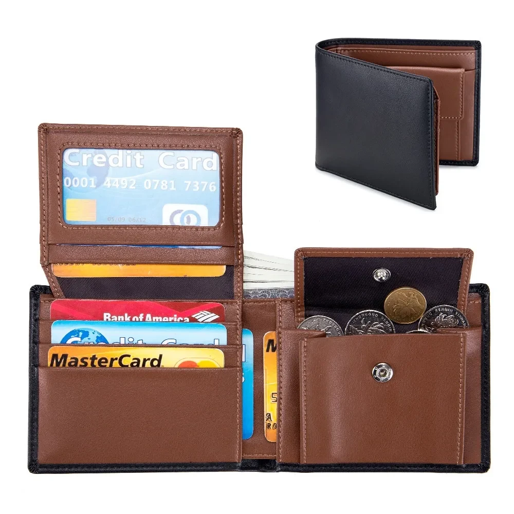 Mens Canvas Trifold Wallets