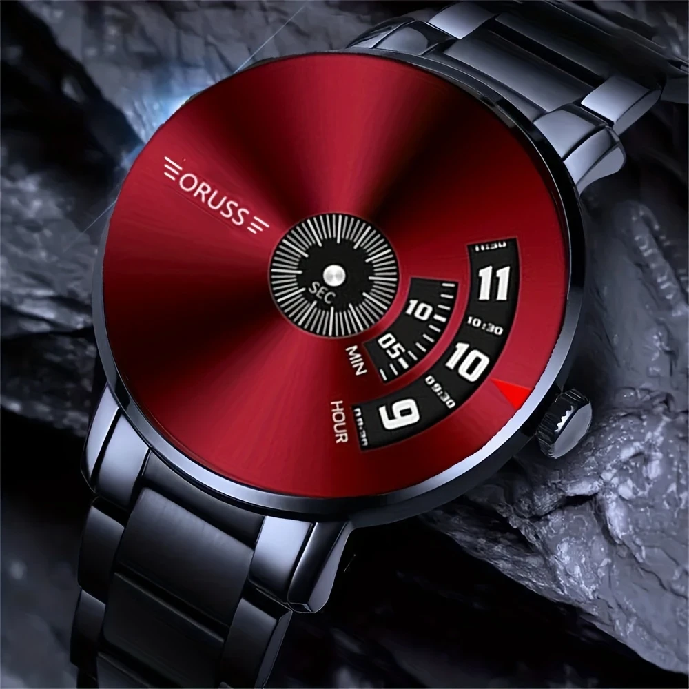 New personality men's watch upscale trend personality handsome fashion business student men's watch