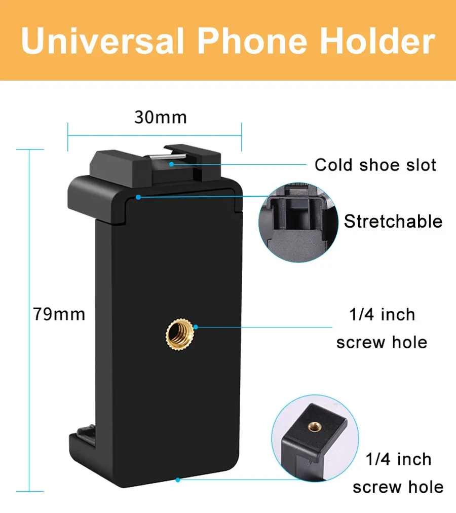 Smartphone Holder for Tripod