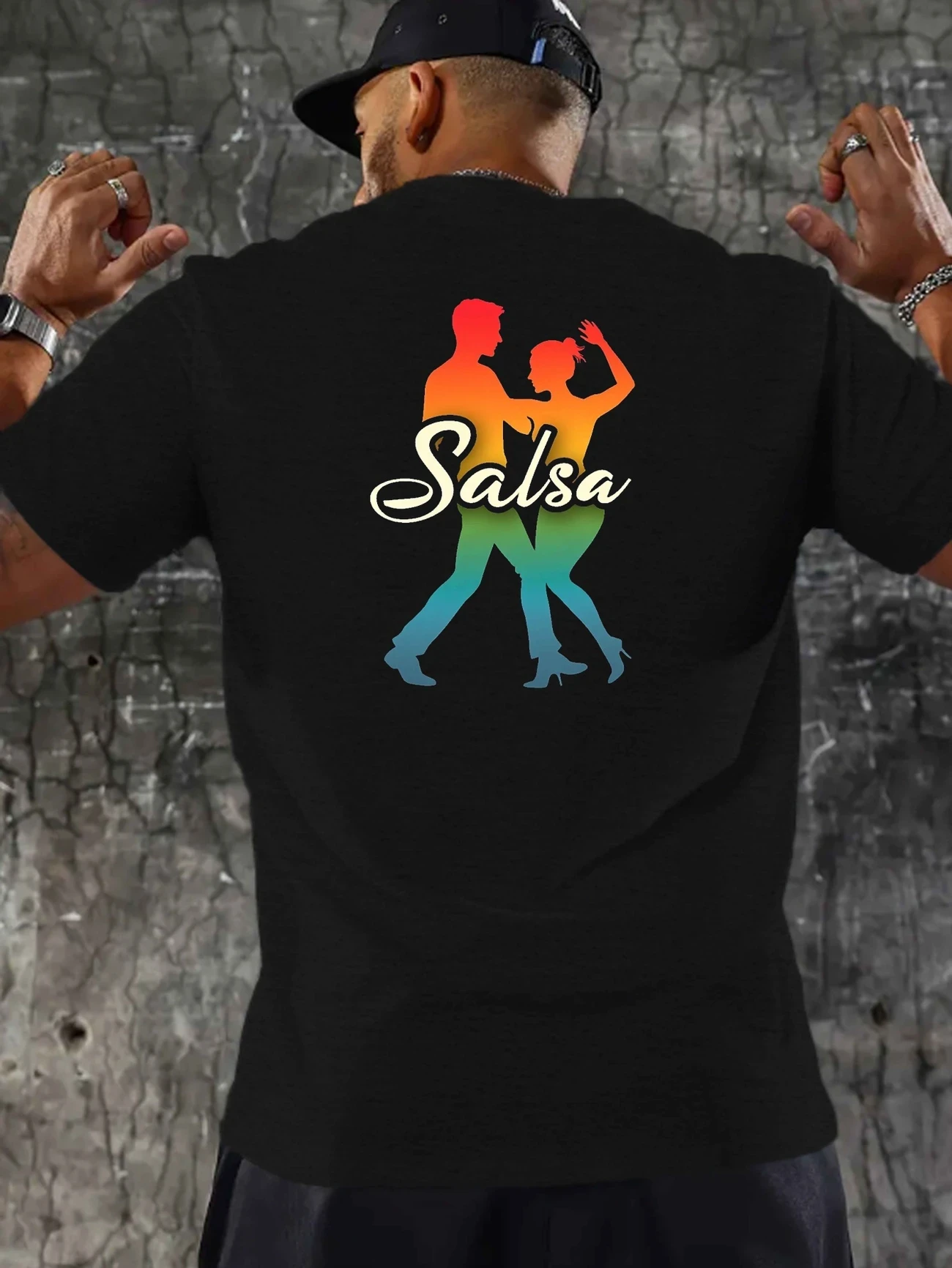 Salsa Dancer Silhouette