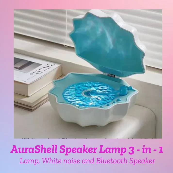 AuraShell Speaker Lamp
