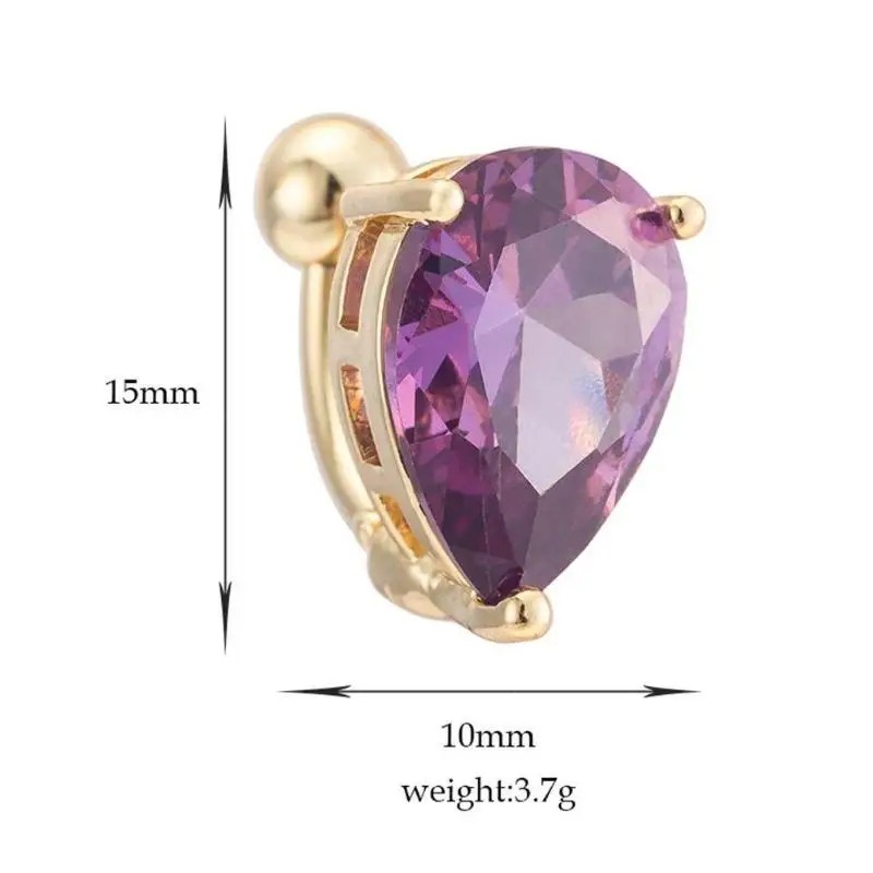 Fake Piercing Attractive Dance Navel Belly Button Rings