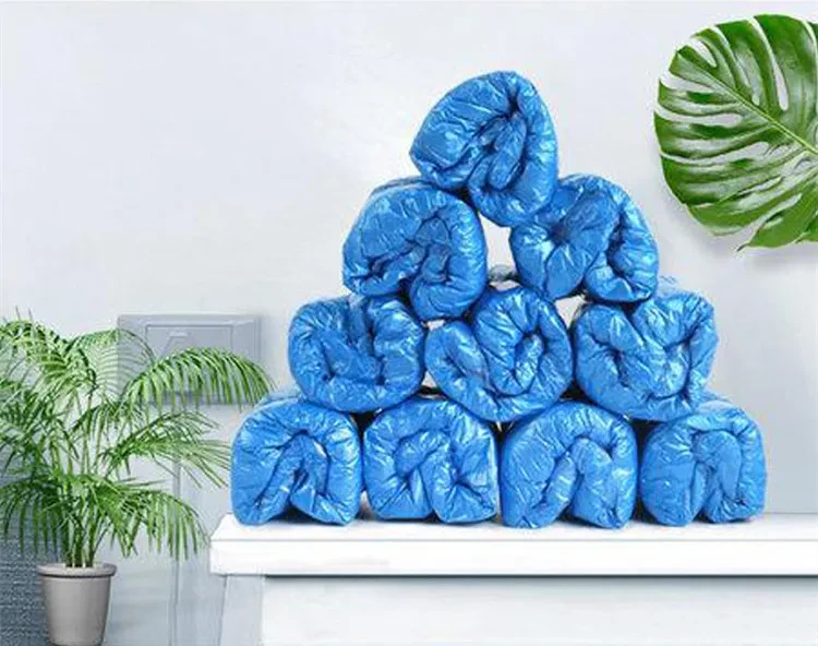 Blue Disposable Shoe Covers