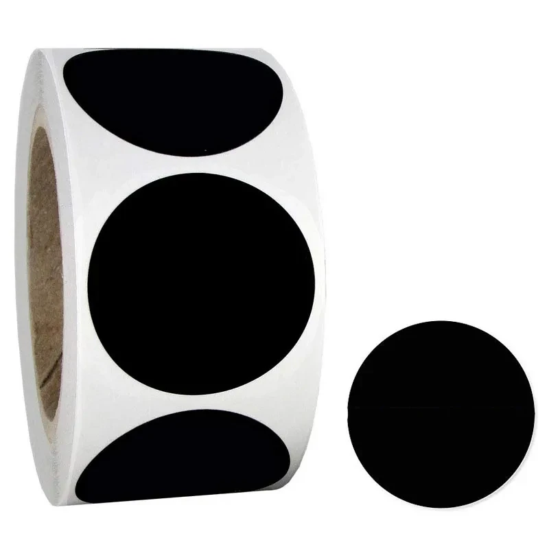 Clear Round Stickers Roll