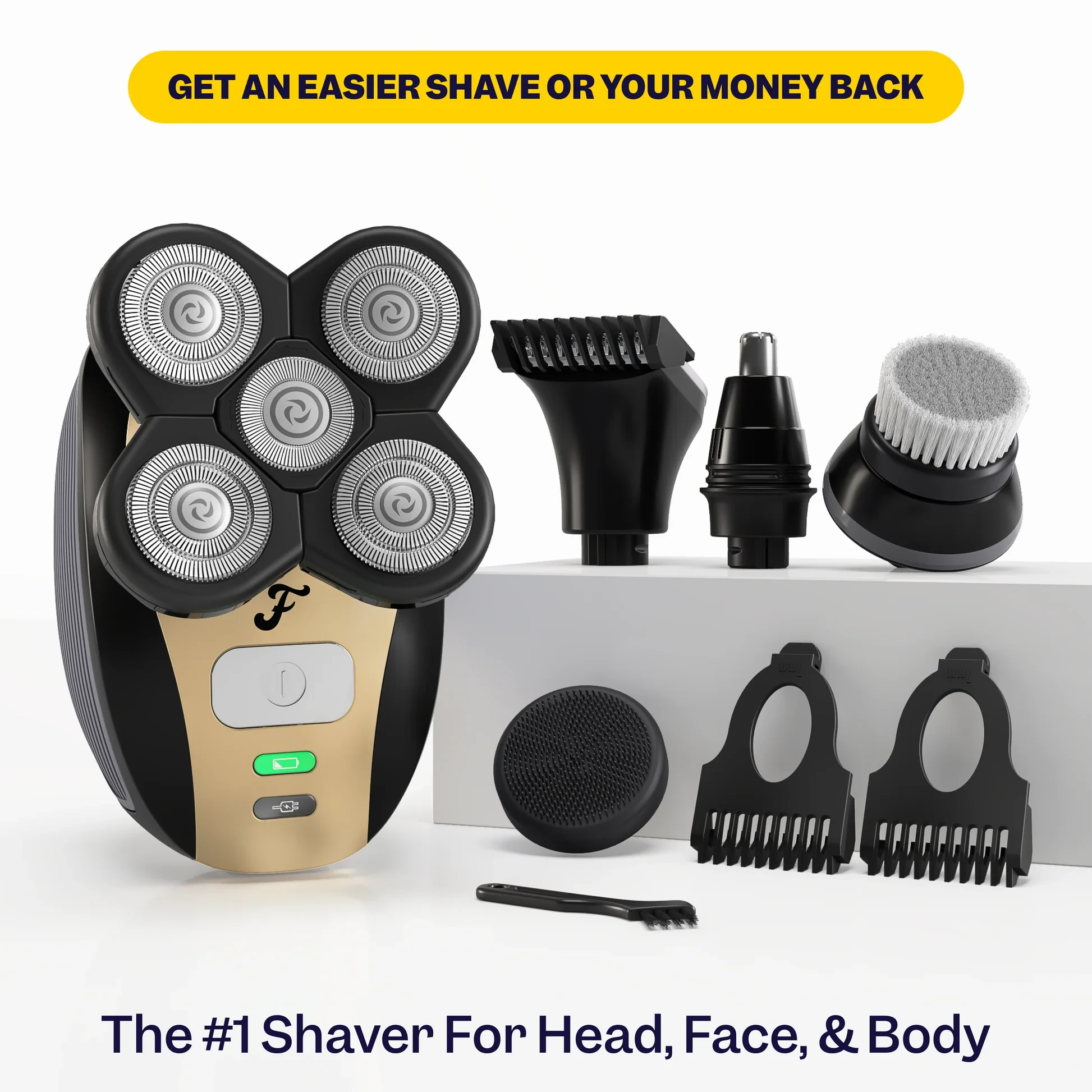Full-Body Shaving Made Simple  Head, Face, Body & Below the Waist