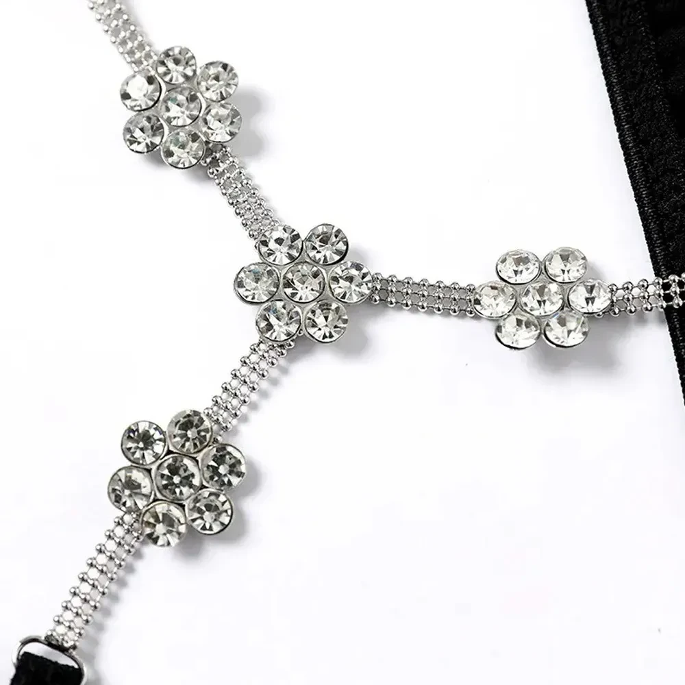 Rhinestone Waist Body Chain