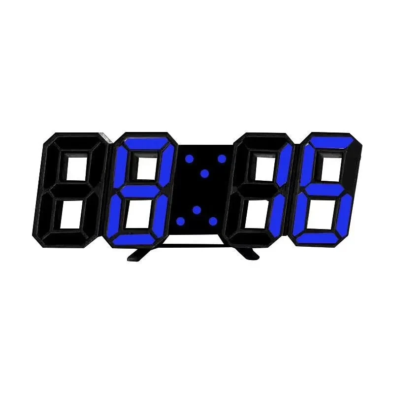 3D Digital Wall Clock