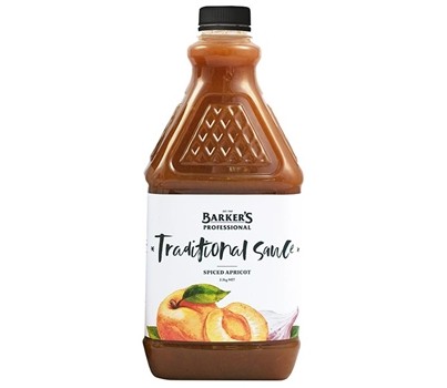 SAUCE SPICY APRICOT 2.3KG (BARKERS 76027)
