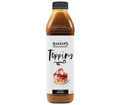SAUCE/TOPPING SALTED CARAMEL 1.25KG (BARKER 77172)