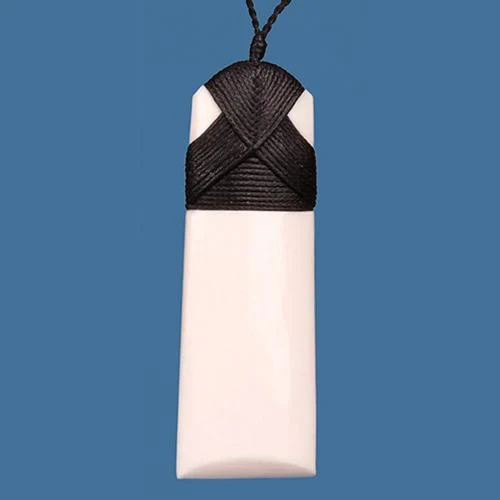 Bone Plain Toki Pendant - Large