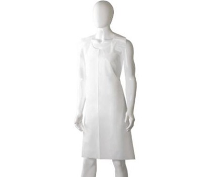 APRONS BACK TIE WHITE 50s/PKT (MATTHEWS MPH30260)