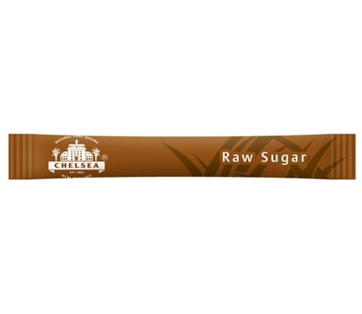 SUGAR STICKS RAW ORGANIC 3G 900s (CHELSEA 62222)