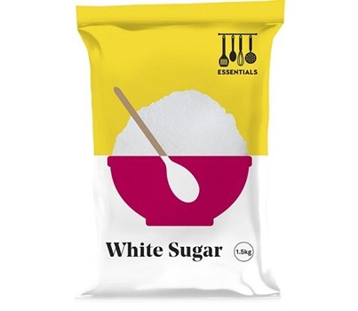 SUGAR WHITE PLAIN 1.5KG (ESSENTIALS)