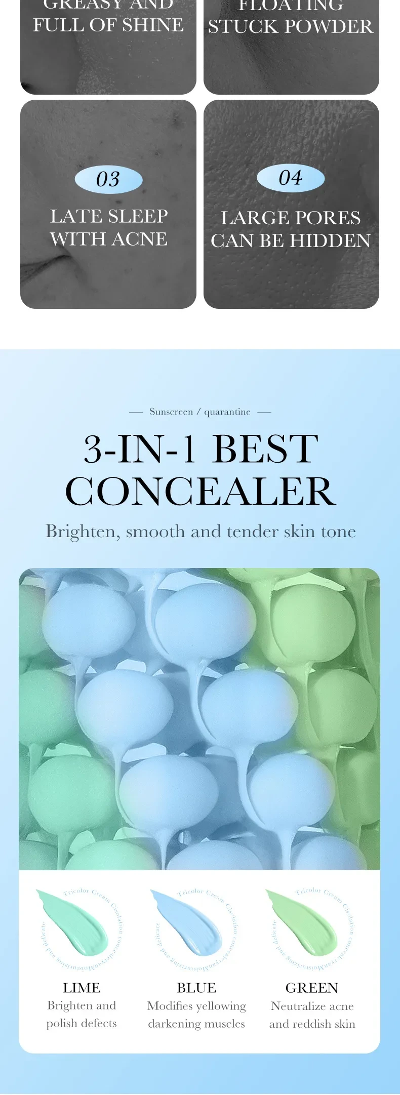Sun Protection Concealer Repair Cream