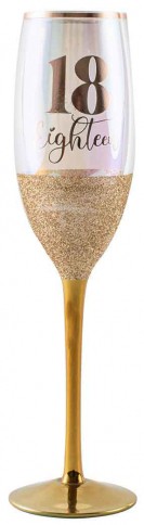 18TH GLITTERATI CHAMPAGNE GLASS 150ML