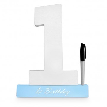 BOYS 1ST BIRTHDAY SIGN IT