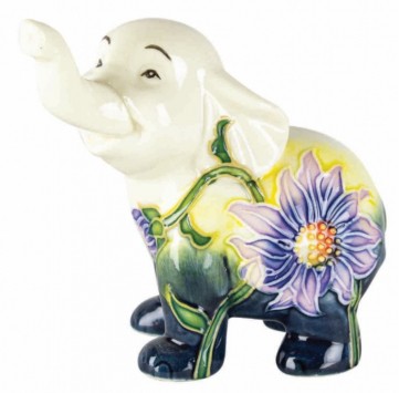 **FLOWERS PURPLE ELEPHANT 10CM