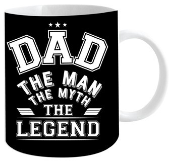 **DAD THE MAN 12OZ MUG AND SOCK SET
