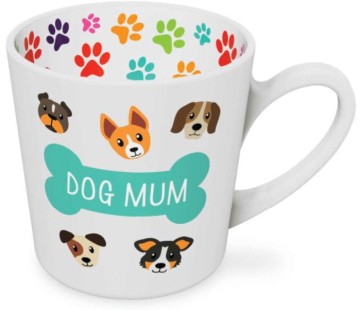 DOG MUM INSIDE OUT MUG (MIN 2)