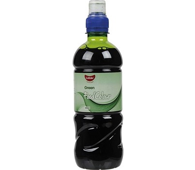 FOOD COLOUR GREEN 500ML (GO BAKE GWGR500 )