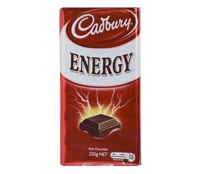 CHOCOLATE BLOCK ENERGY 250GM (CADBURY)