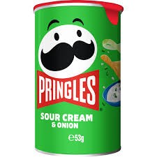 CHIPS SOUR CREAM & ONION 53GM 12s (PRINGLES 8646711874)