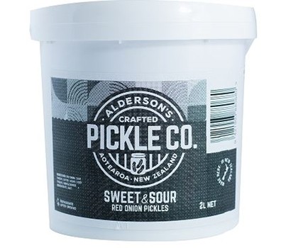 PICKLED RED ONIONS 2KG (ALDERSONS APCRO2)