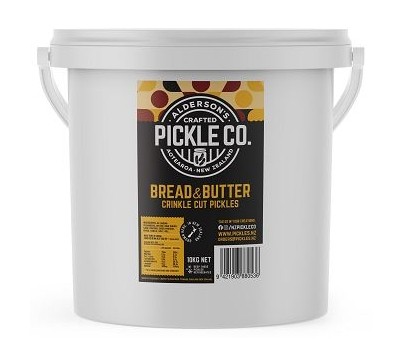 PICKLES CHIPS BREAD & BUTTER 10KG (ALDERSON'S APBB10) [CHIL]