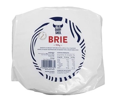 CHEESE BRIE WHEEL 900GM (THE DAIRY SHED)[CHIL]