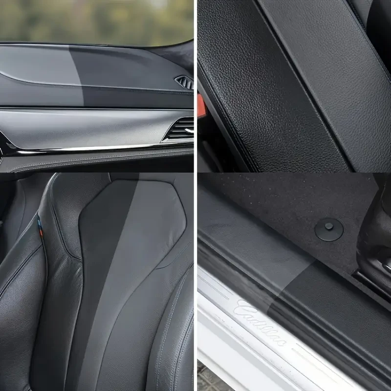 Car Interior Renewal Kit - Crystal Wax, Seat Restorer, & Tire Shine