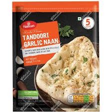 NAAN BREAD GARLIC 5'S (HALDIRAM)