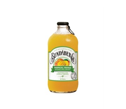 DRINK SPARKLING TROP MANGO 375ML 12s (BUNDABERG 1081)