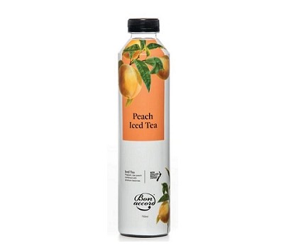 ICED TEA CONCENTRATE PEACH 750ML (BON ACCORD ITP75)