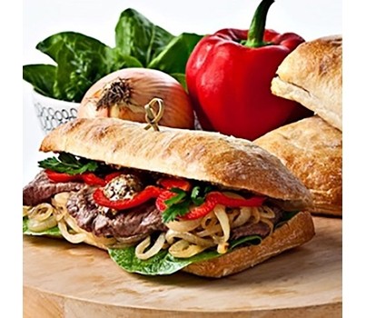 ROLLS CIABATTA LUNCH 80GM 30s (FRENCH BAKERY 161) [FZN]