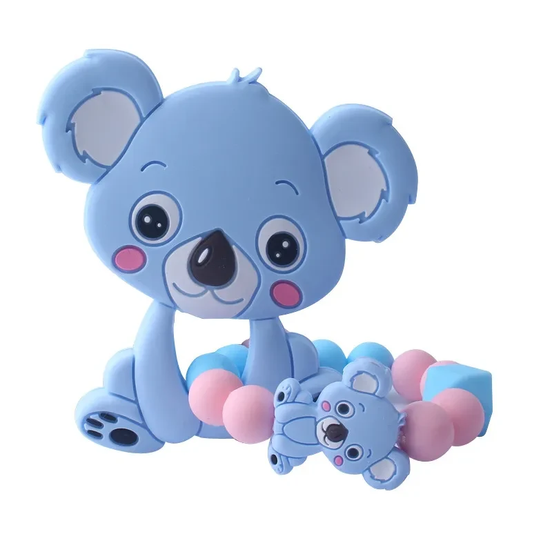 Infant Silicone Toy Teether Baby Silicone Cartoon New