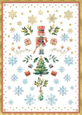 JOLLY JOY TEA TOWEL 100% COTTON